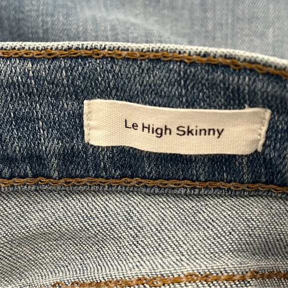 Frame Blue Le High Skinny Jeans - Picture 6 of 7